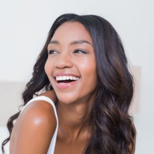 Smiling woman