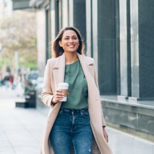 smiling woman