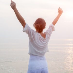 happy woman