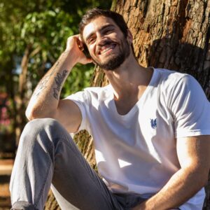 smiling man