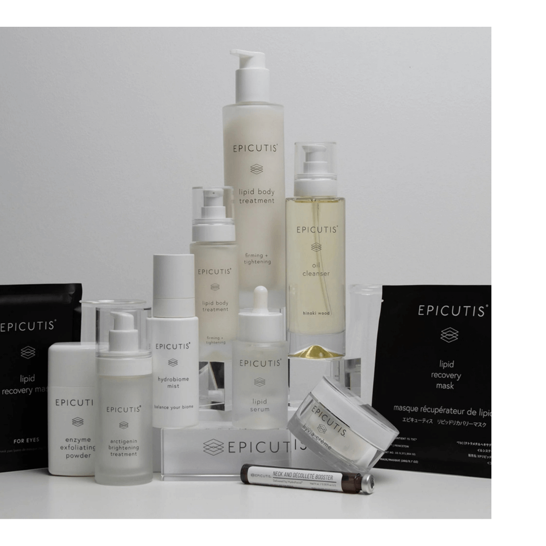 Epicutis line of skincare products